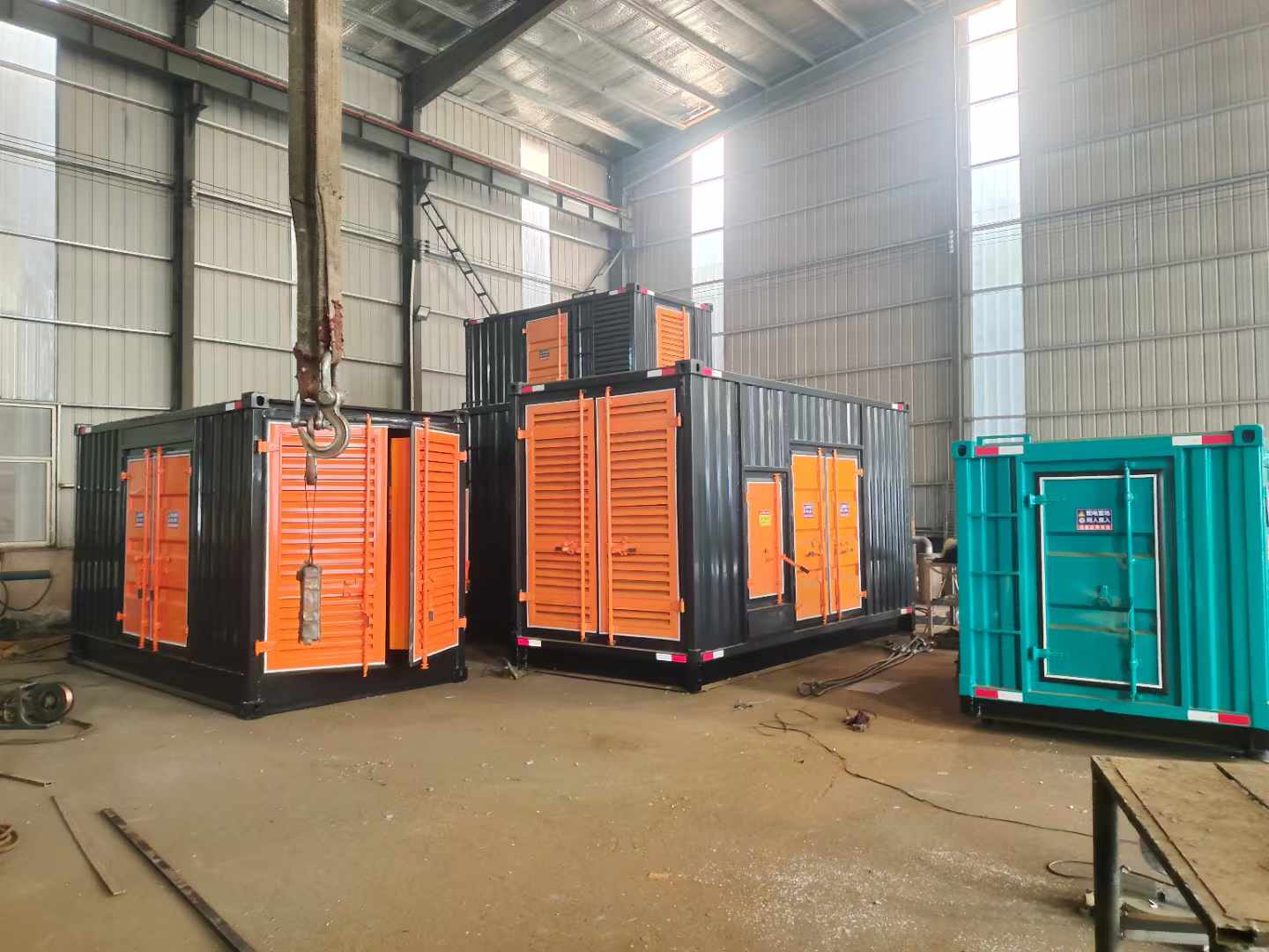 乐平500kw柴油发电机组可以带动多少功率设备？